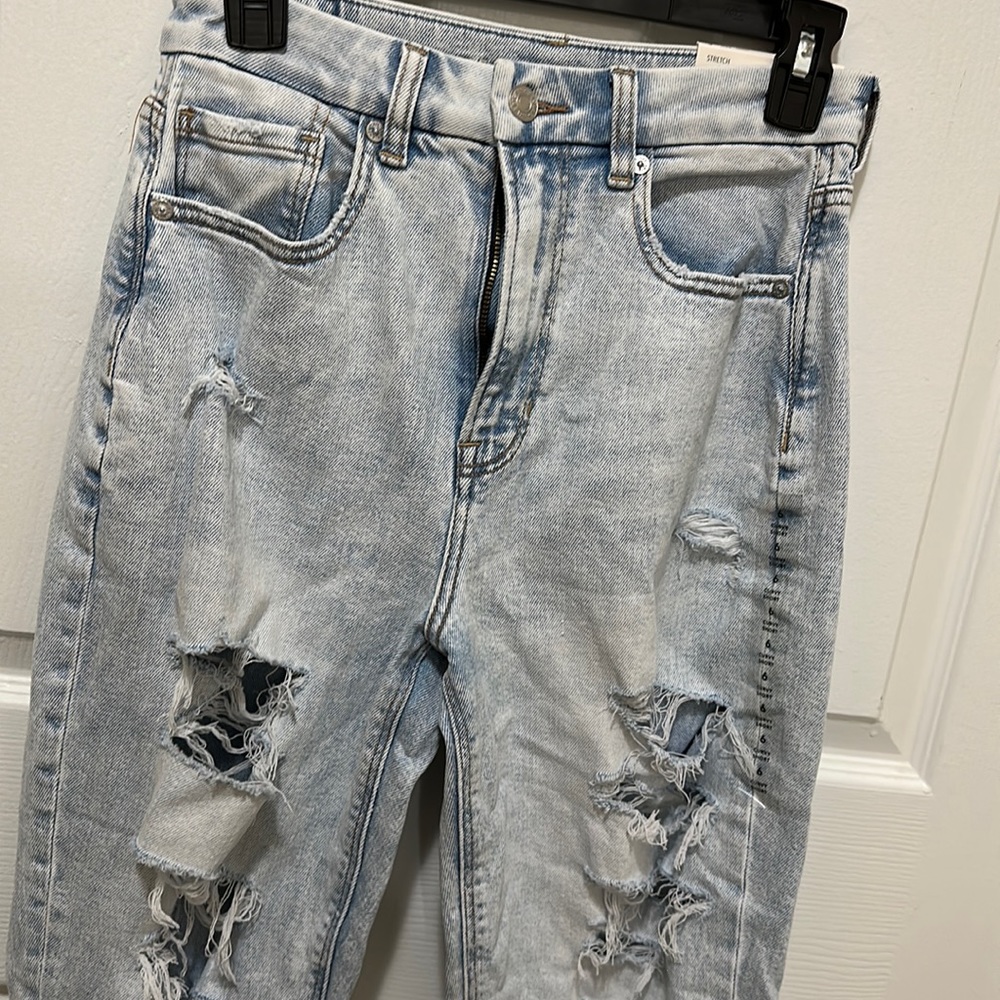 AE curvy mom jeans